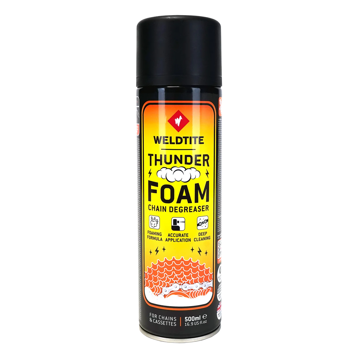 Weldtite Thunder Foam Chain Degreaser (500ml)