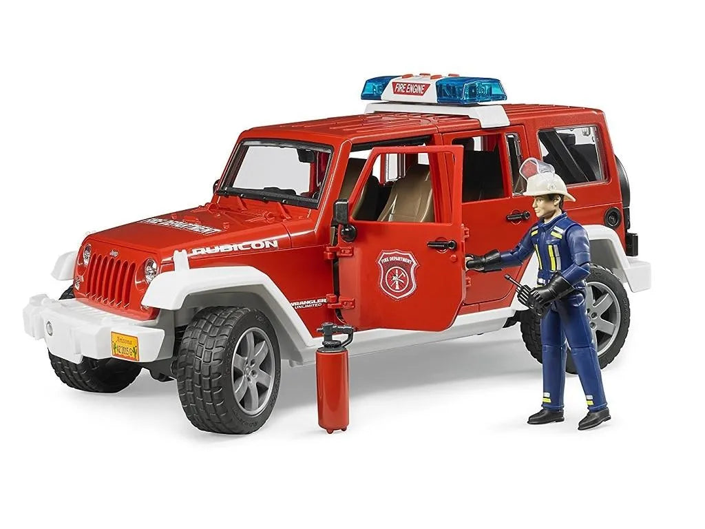 Bruder Fire Jeep Wrangler Unlimited Rubicon