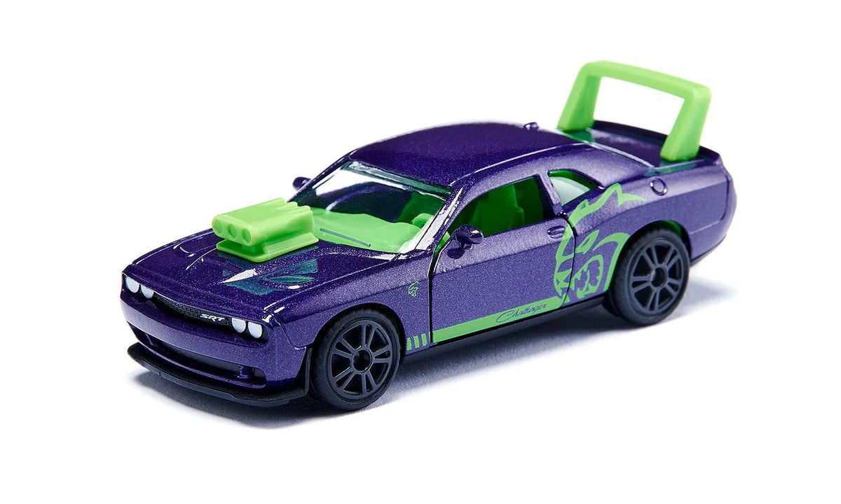 SIKU Dodge Challenger Hellcat Custom - Detailed 1:64 Scale Muscle Car Model