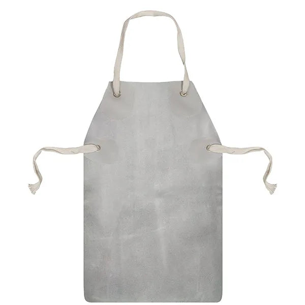 SWP Chrome Leather Welding Apron with Adjustable Ties - Heavy-Duty Protection