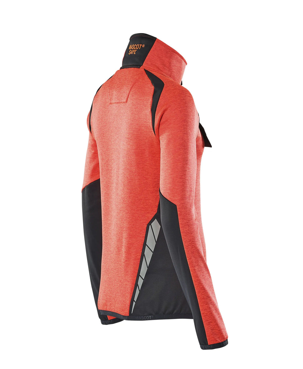 Mascot Ladies Fleece Half Zip Red