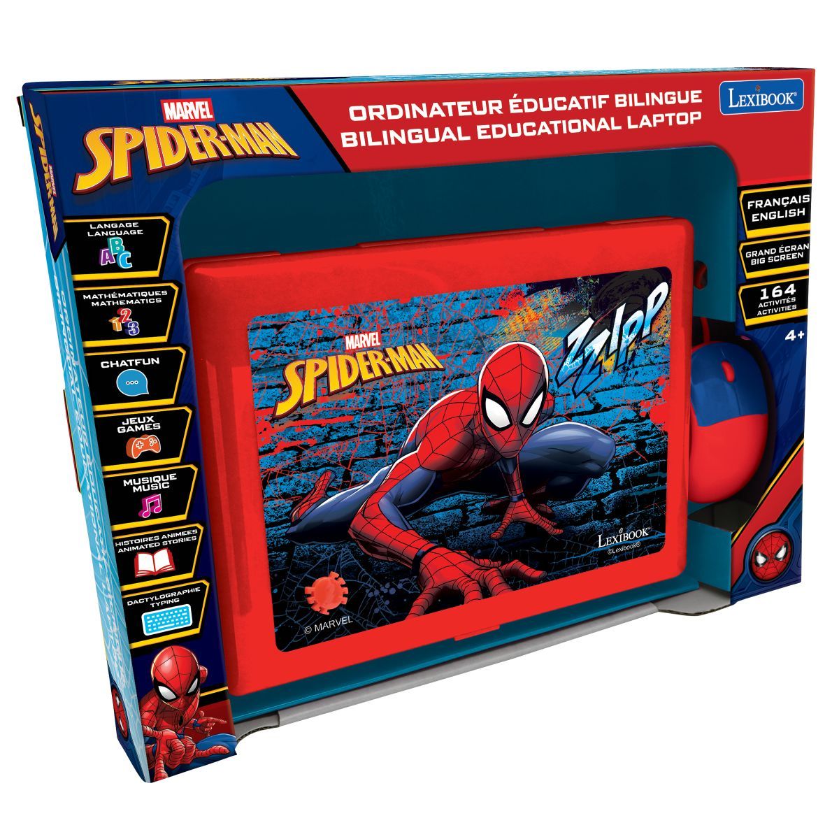 Spider-Man Bilingual Educational Laptop