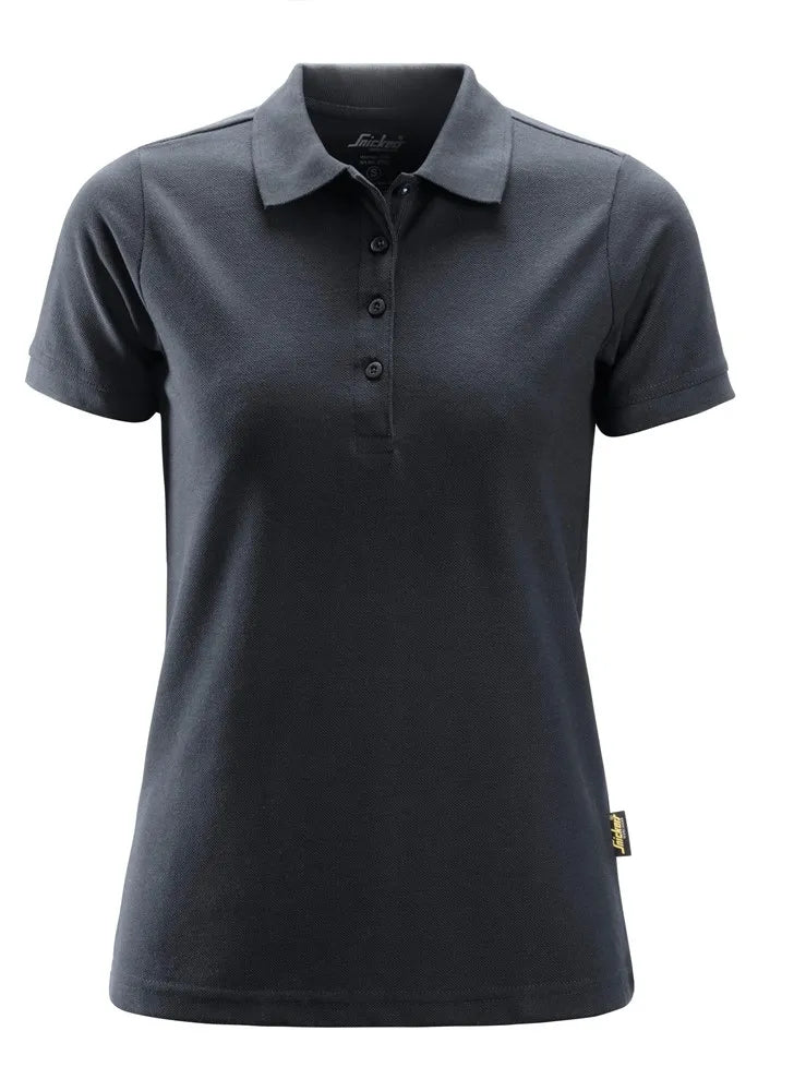 Snickers Women's Polo Shirt Grey 2702 | Durable & Stylish Female Fit for Workwear