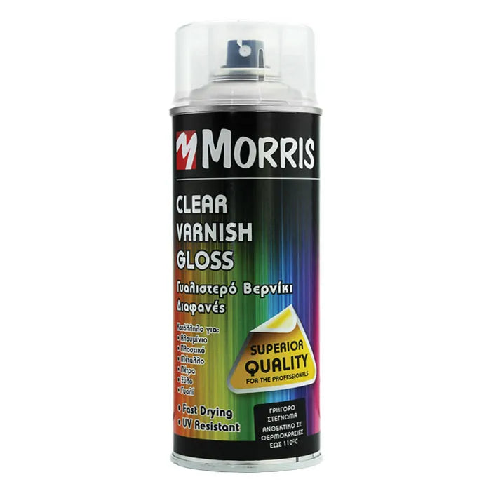 Morris Matte Clear Varnish Spray Paint 400ml