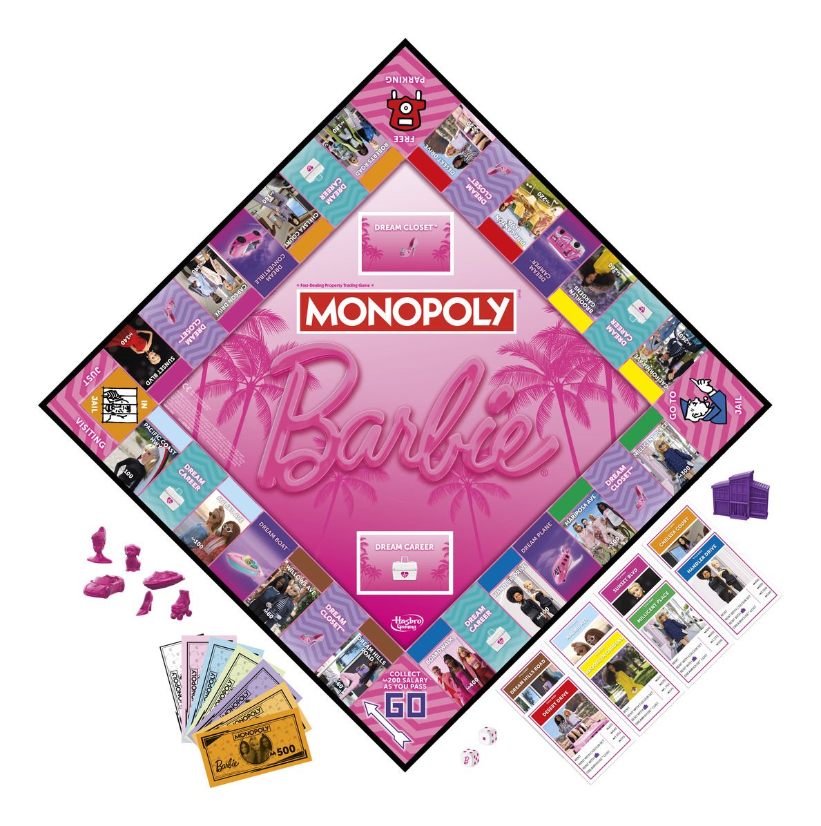 Monopoly Barbie Board Game