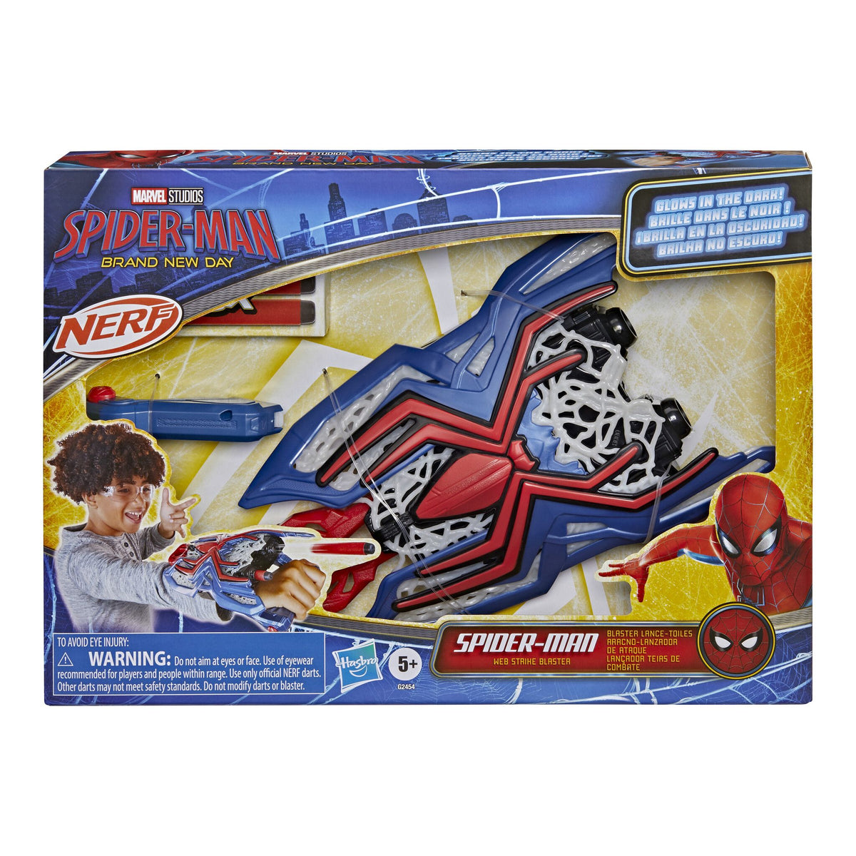 Nerf Spider-Man Web Strike Blaster