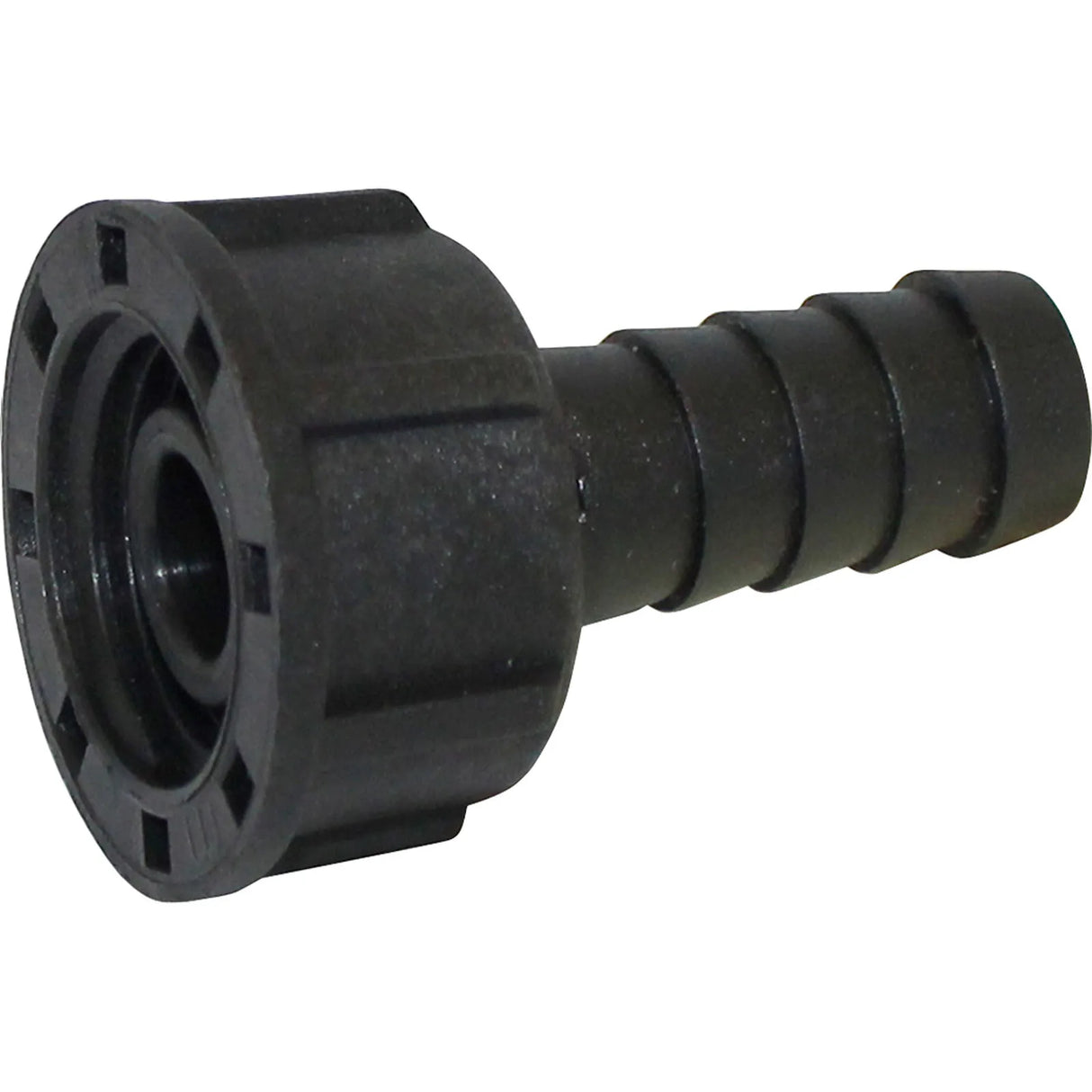 Female Spigoted Cap and Liner - Polypropylene Hosetail 1/2" BSP x 13mm