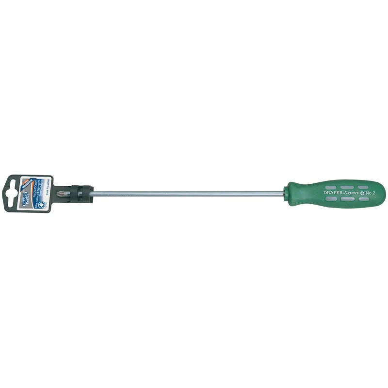 Draper No.2 x 250mm Long Reach Mechanics/Engineers PZ Type Screwdriver