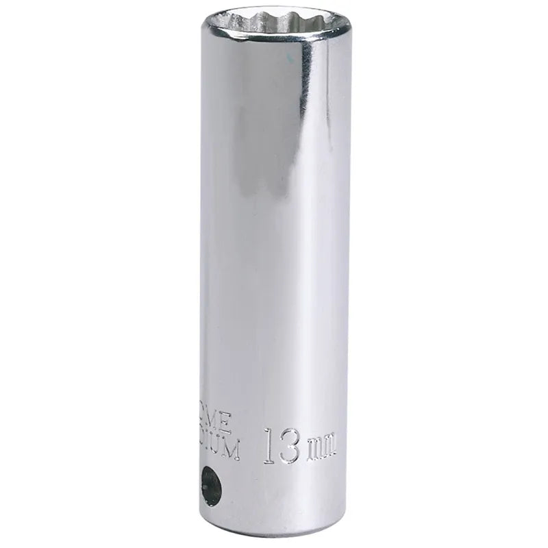 Draper 13 Mm 3/8" Sq. Dr. Hi-Torq® 12 Point Deep Socket