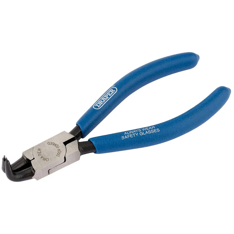 Draper 130mm Internal Circlip Pliers with 90° Tips
