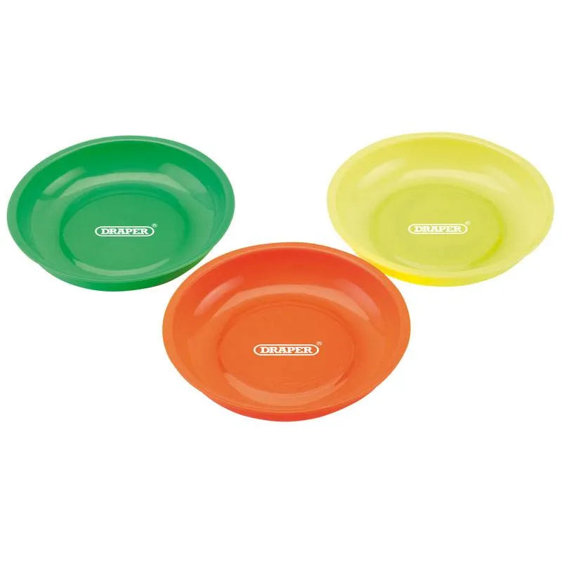 Draper Magnetic Parts Bowl Set (3 Piece)