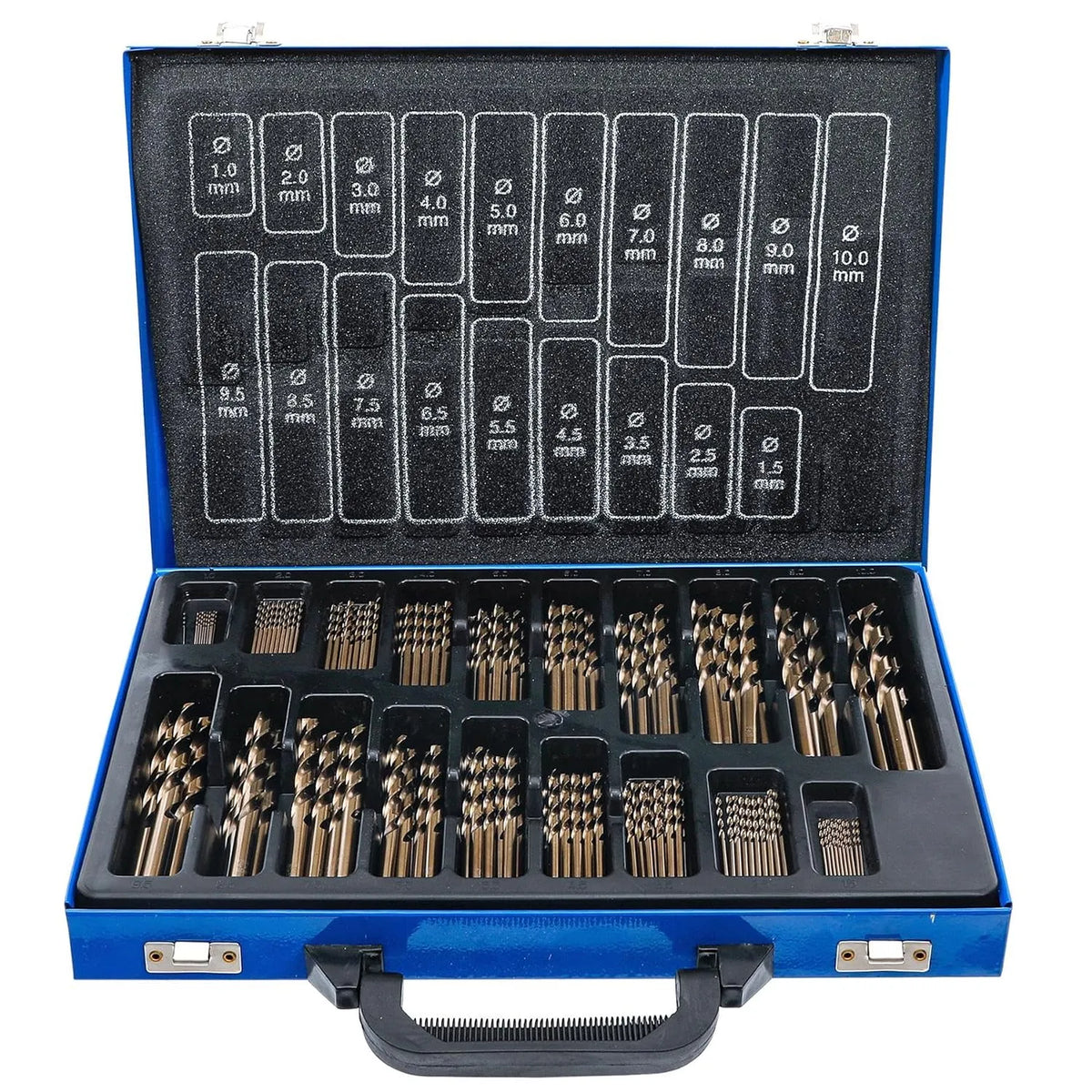 Vires HSS Cobalt Drill Bit Set 170pce 1-10mm