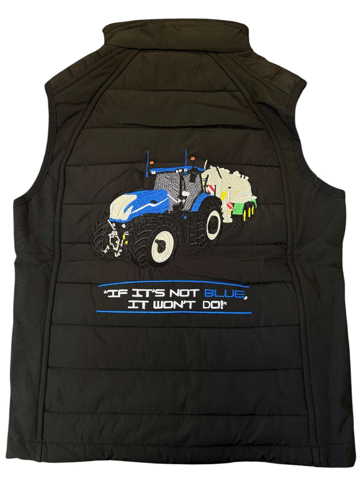 Impact Kids New Holland Softshell Gilet "Blue & True"