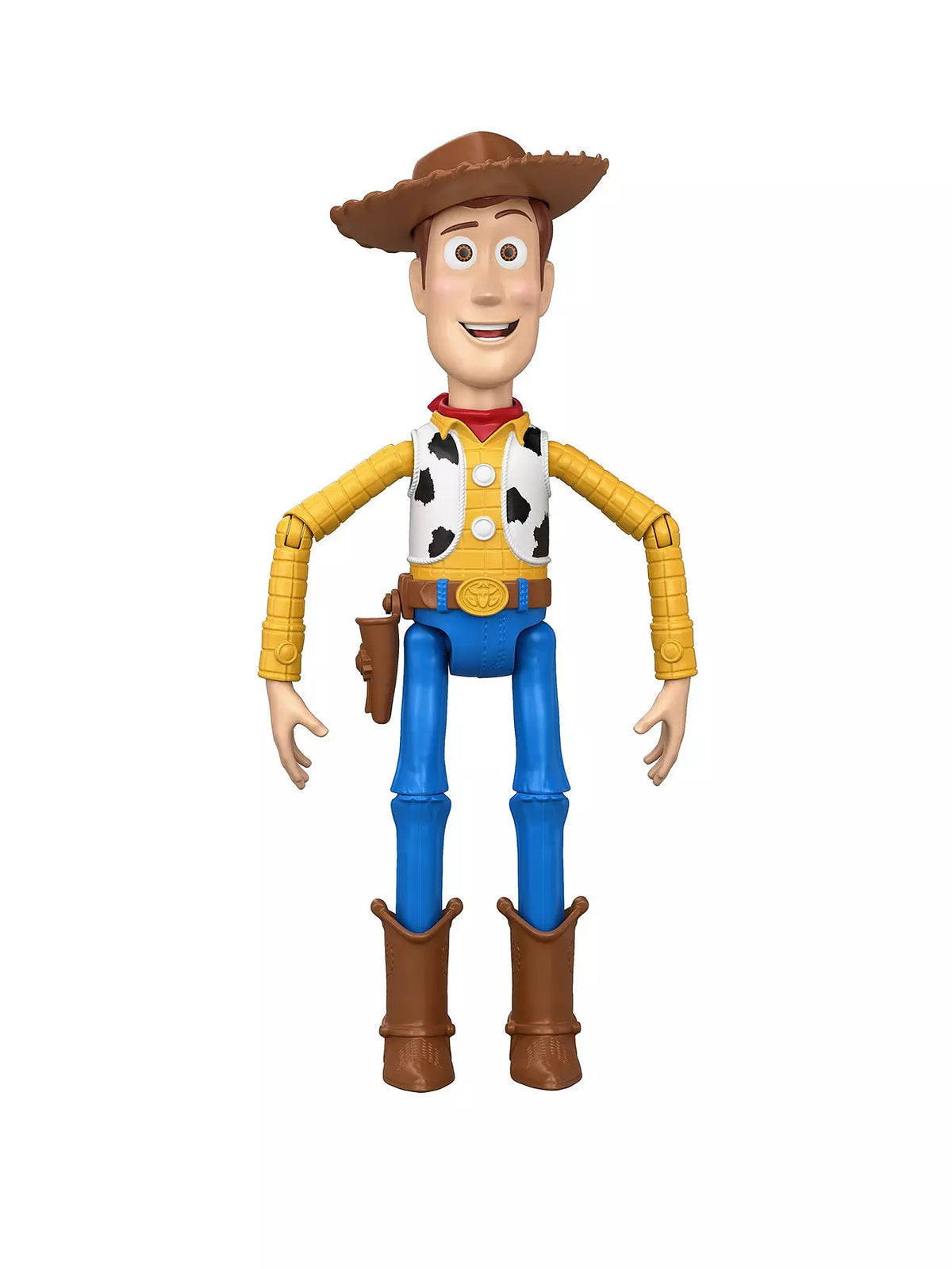 Disney Pixar Toy Story 5 Running Woody 12-inch Action Figure, 50+ Sounds