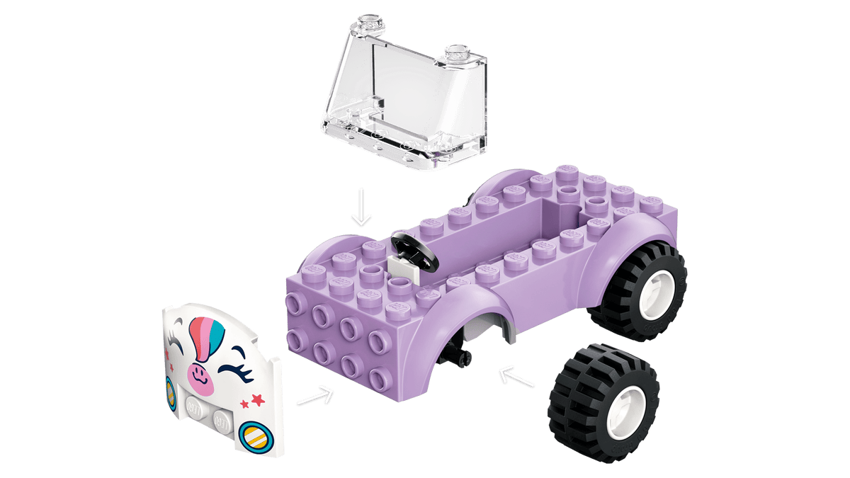 LEGO Friends 42675 Unicorn Cake Delivery Car