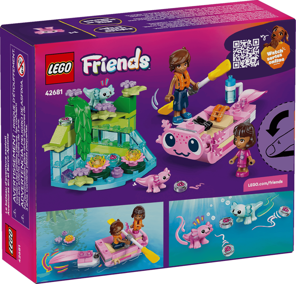 LEGO Friends 42681 Axolotl Adventure Boat