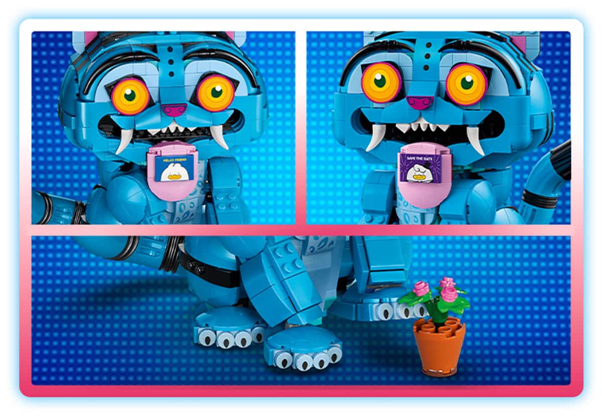 LEGO KPop Demon Hunters 72537 Derpy Tiger and Sussie Bird