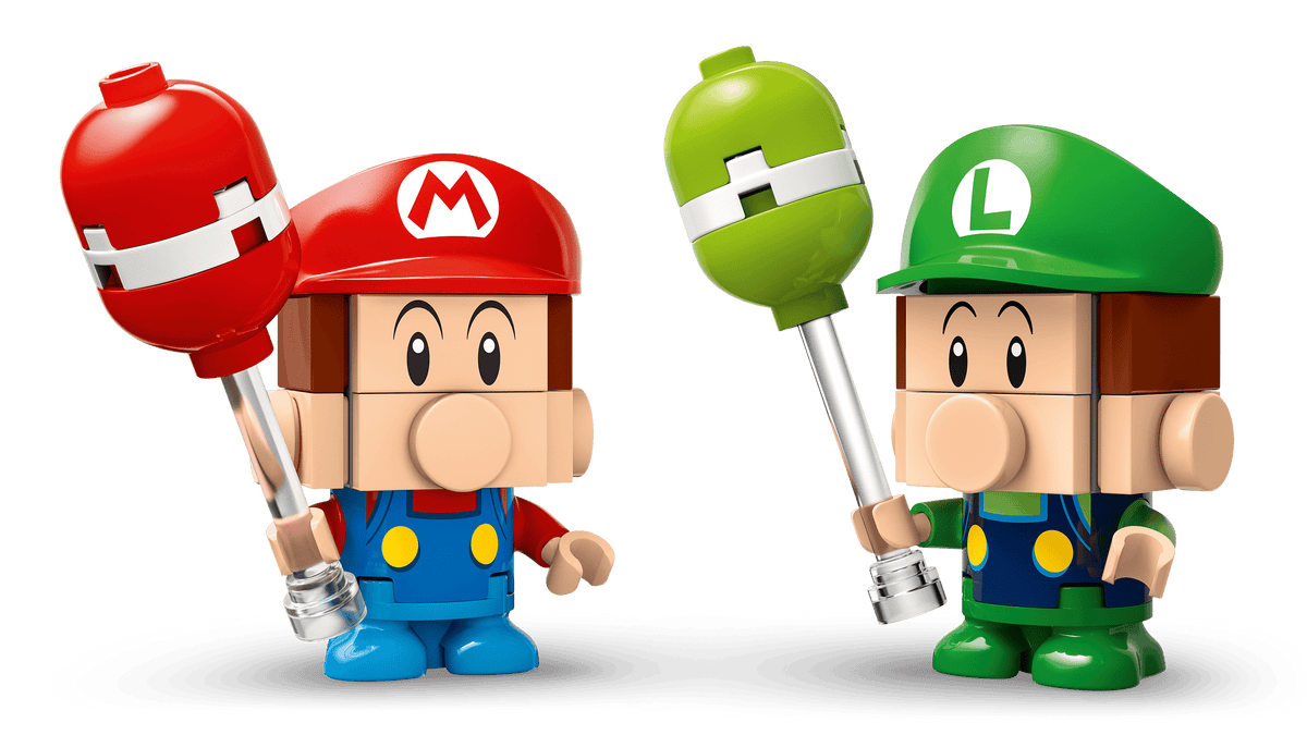 LEGO Super Mario 72034 Mario Kart Baby Mario vs. Baby Luigi