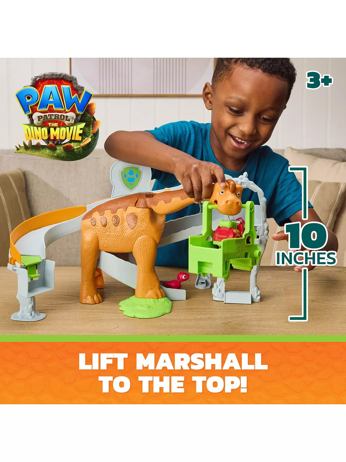 Paw Patrol DINO MOVIE Pup Squad Lift & Roar Playset