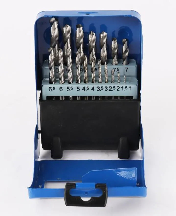 AC Brooklyn 19pc Drill Bit Set AC201010DBS19 - HSS Bits 1mm-10mm