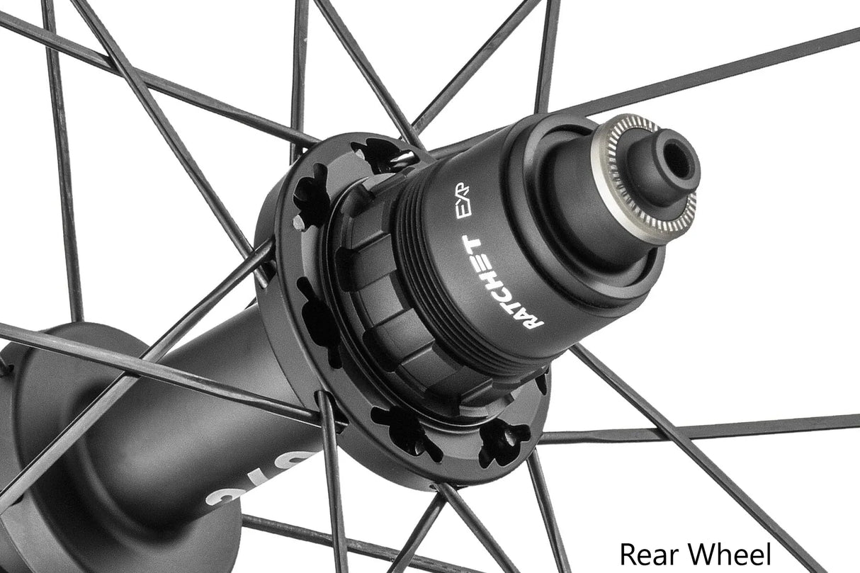 ARC 1400 DICUT Carbon Clincher Wheelset | 80 x 17mm Rim Set
