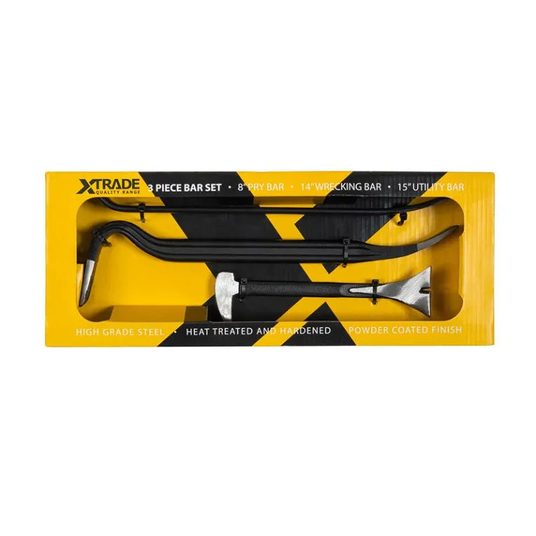 ATKO Xtrade Pry Bar Set 3 Piece