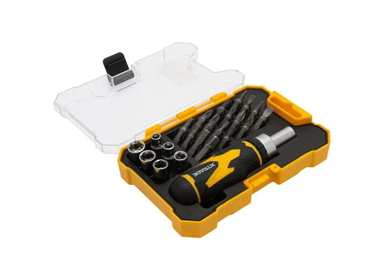 ATKO Xtrade Ratchet and Socket Set 23 Pc