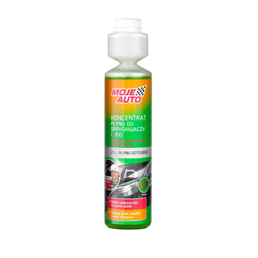 Moje Auto Windscreen Wash 250ml Forest
