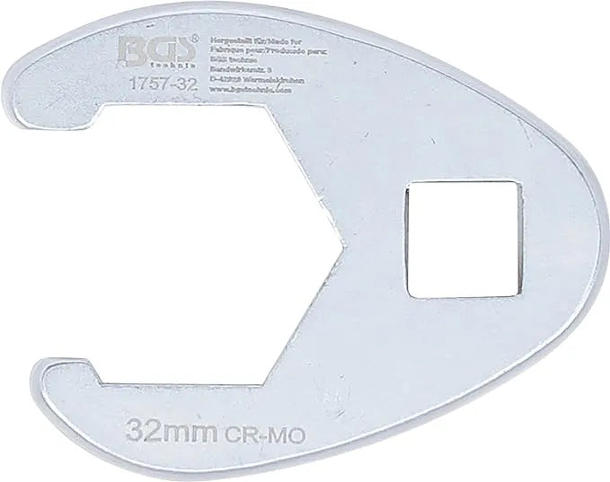 BGS Crowfoot Spanner 12.5 mm (1/2") Drive 32 mm