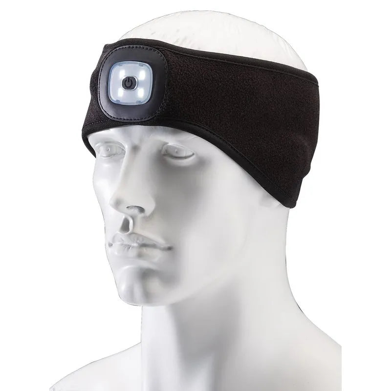 USB Rechargeable LED Torch Headband