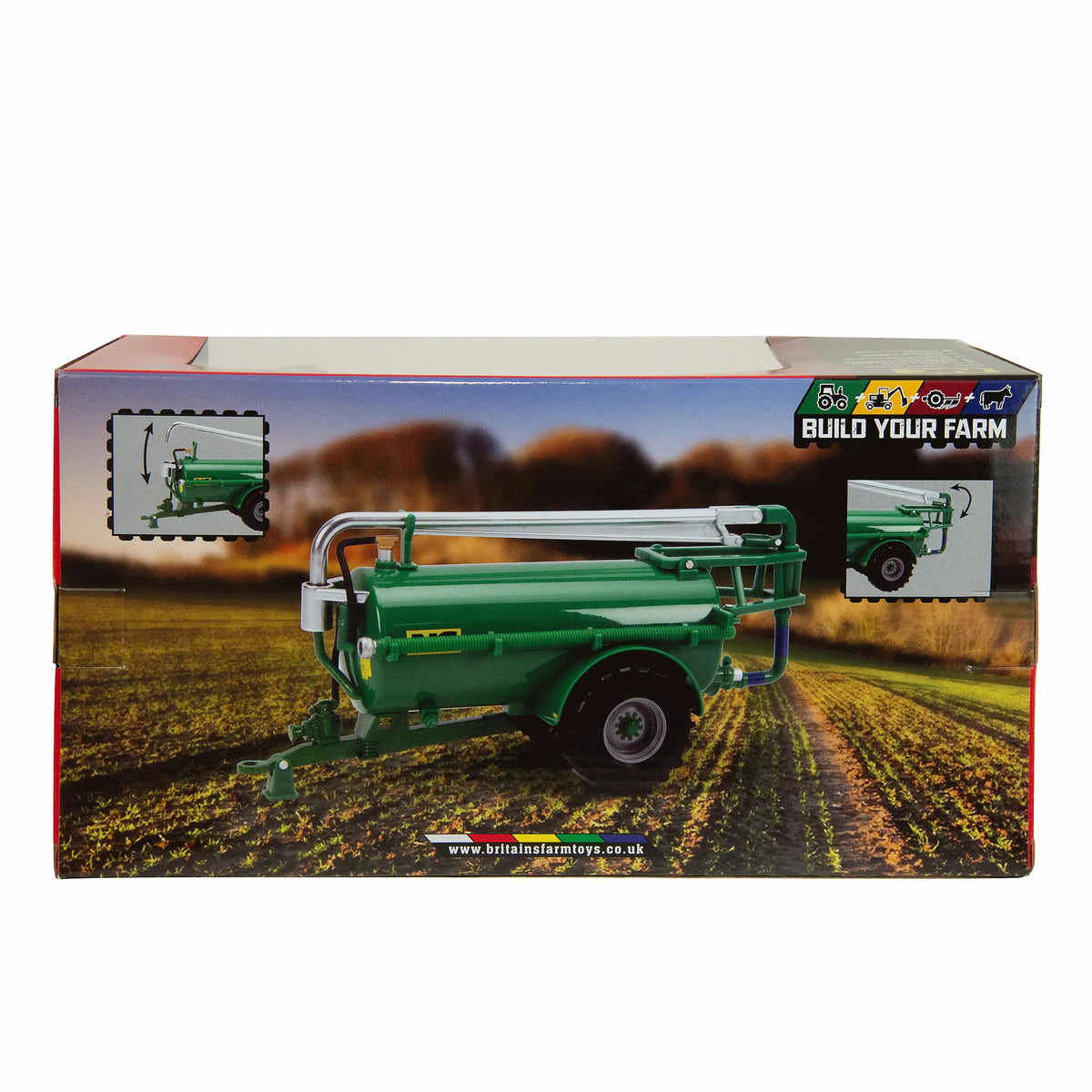 Britains Slurry Tanker (Roadside) Green 1:32 Scale Model 43253
