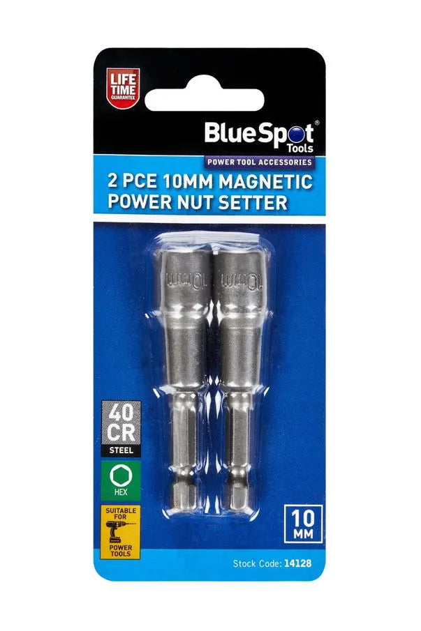 Bluespot Magnetic Nut Driver Set 10mm (2-Piece)