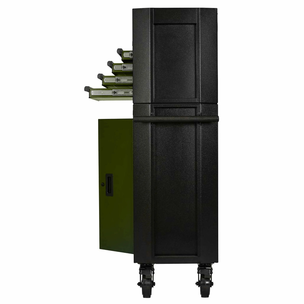 BUNKER 13 Drawer Combined Roller Cabinet and Tool Chest 52" Green