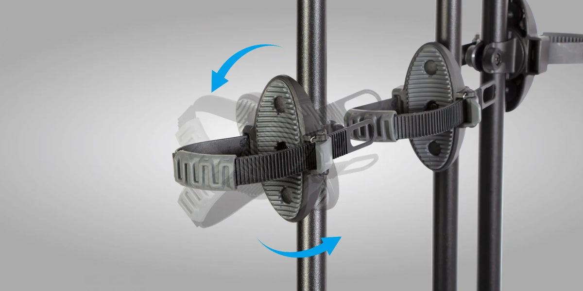 Buzzrack Buzzracer 3 Bike Tow Bar Bike Rack - 3-Bike Capacity - Tilting Design