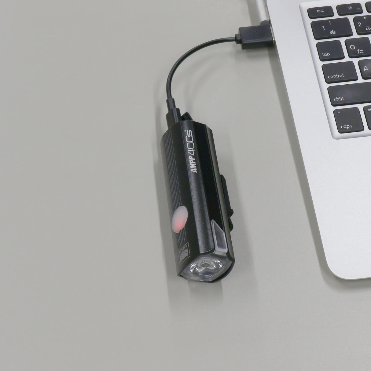 Cateye AMPP 400S Front Bike Light - 400 Lumen USB-C Rechargeable with 5 Modes