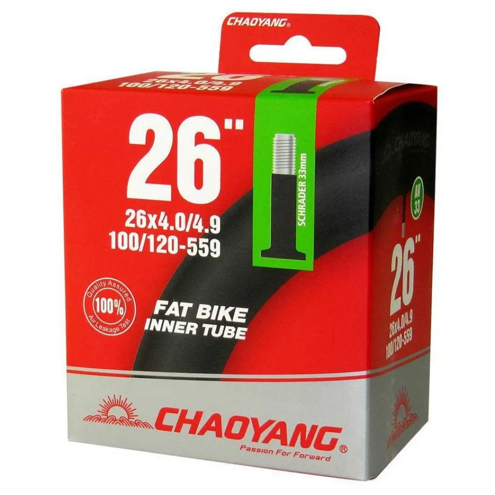 Chaoyang 26x4.0/4.9 Fat Bike Inner Tube | Schrader 33mm Valve