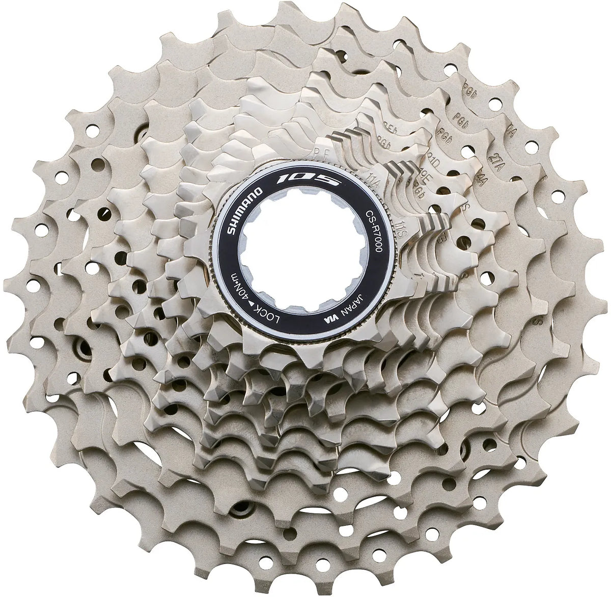 Shimano 105 CS‑R7000 11‑Speed Cassette 11‑32T - HG‑EV Road Cassette