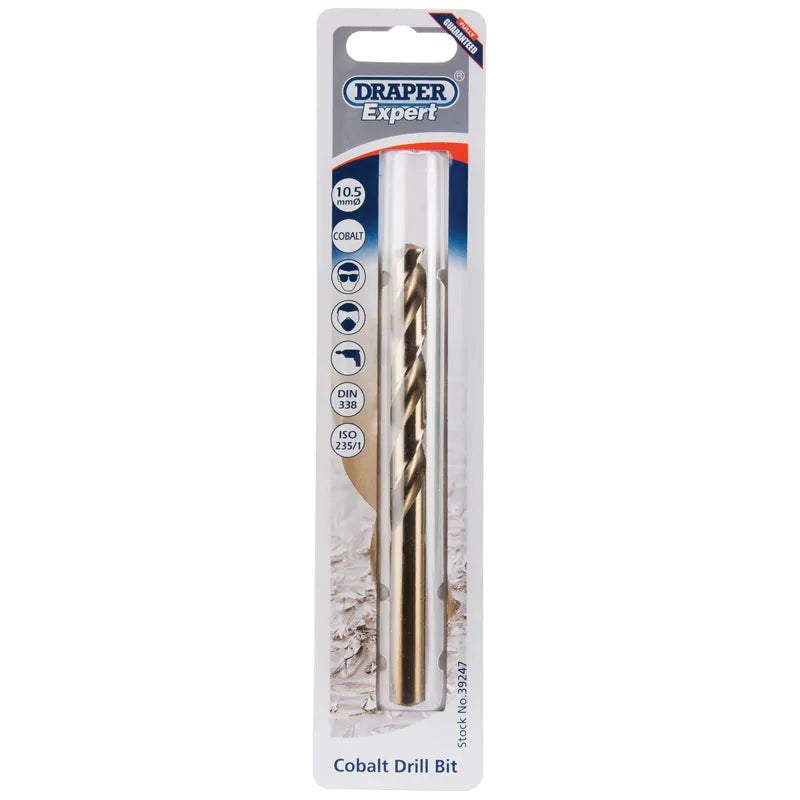 Draper 10.5mm HSS Cobalt Drill Bit