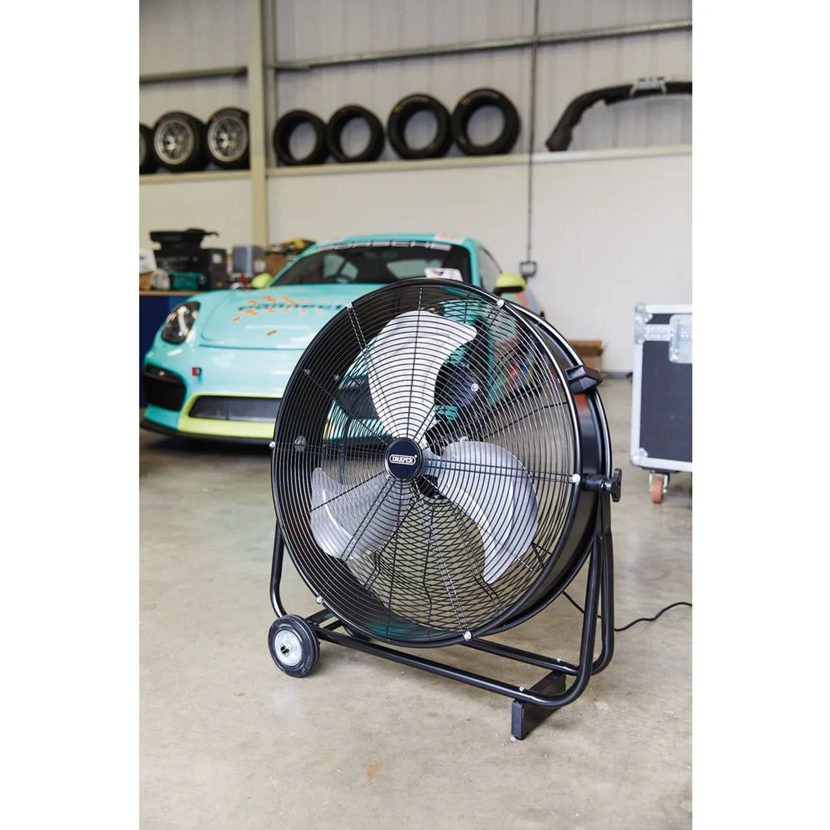 Draper Drum Fan 230V, 24"/610mm