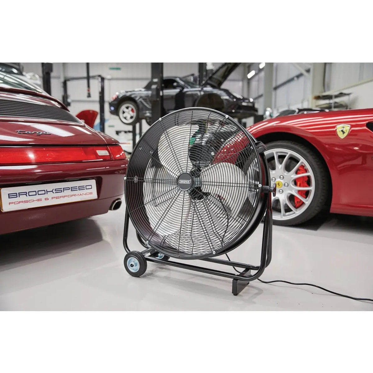 Draper Drum Fan 230V, 24"/610mm