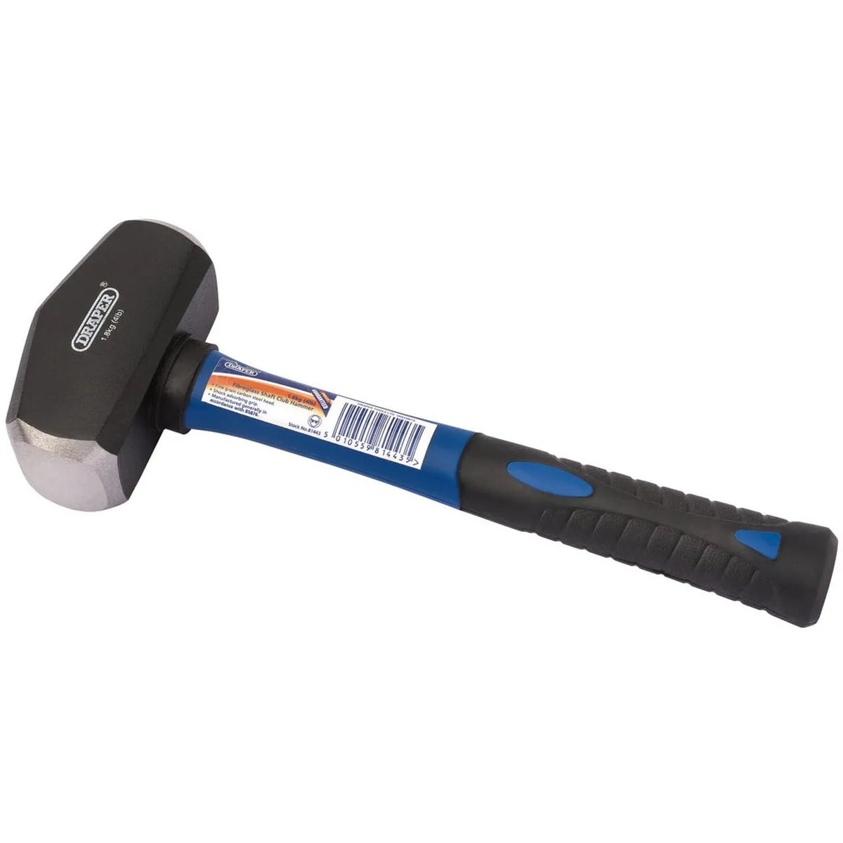 Draper Fibreglass Shaft Club Hammer 1.8kg