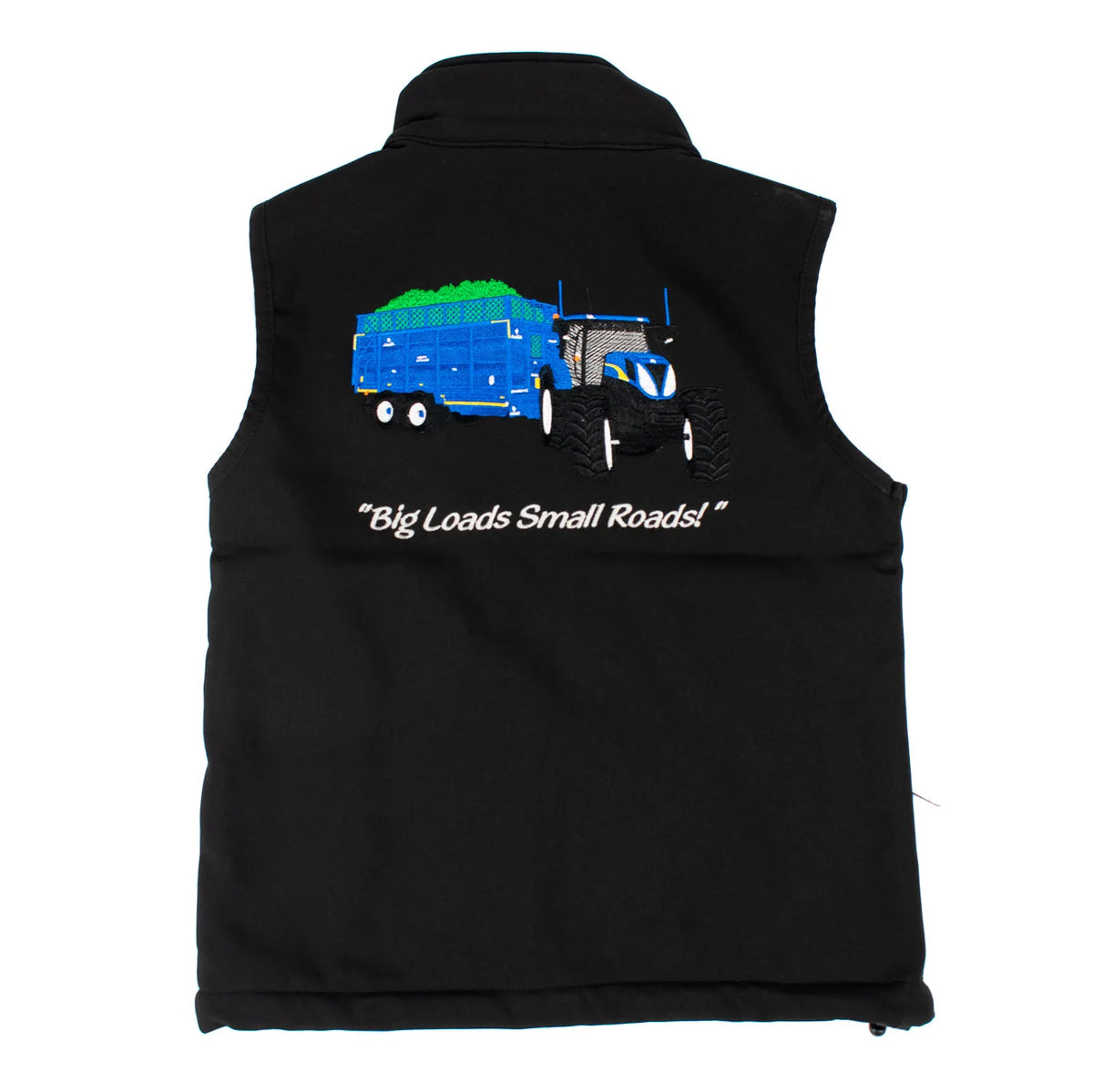 Impact Kids New Holland Softshell Gilet "Blue & True"