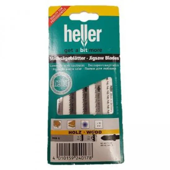 Heller Jigsaw Blades - Wood Cutting