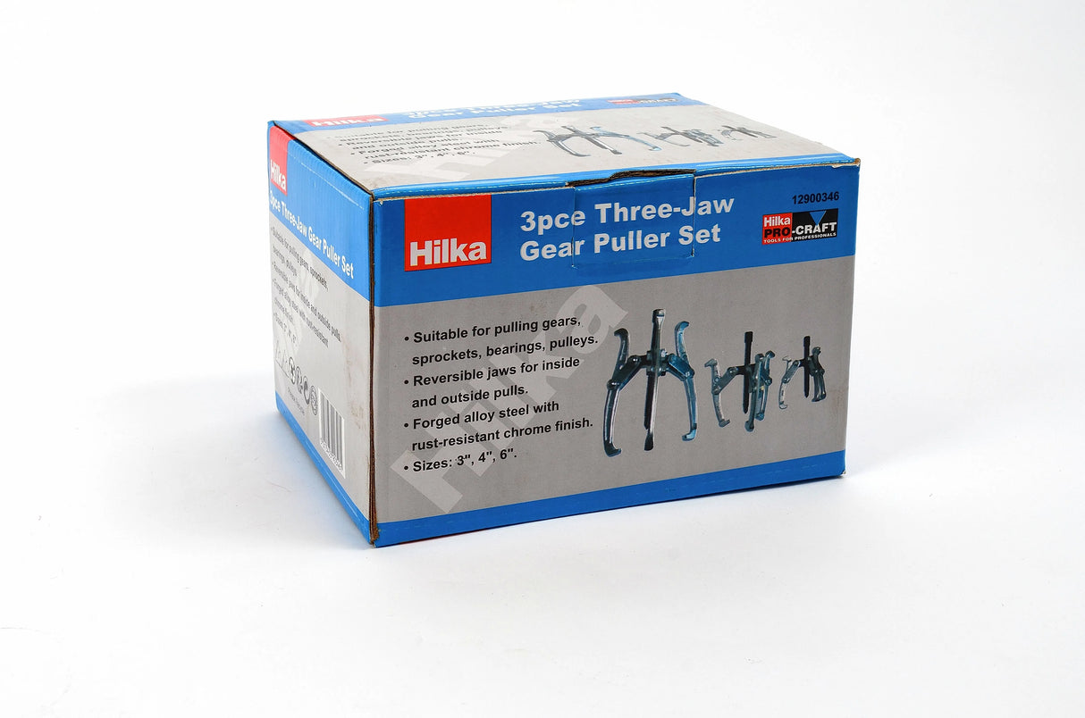 Hilka 3-Piece Gear Puller Set