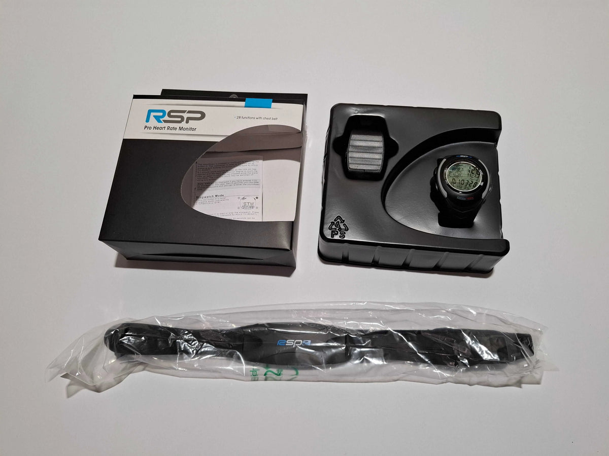RSP Pro Pulse Tech Sports Cycling Watch Features Chest Strap