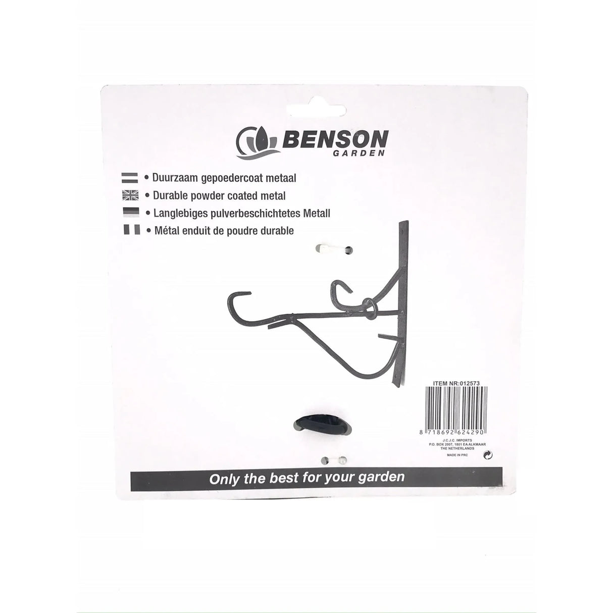 Benson Plant Hanger - Metal - 25 x 24 cm - Black