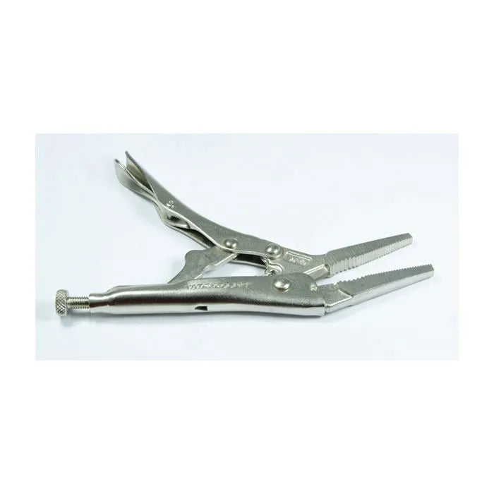 Jefferson 7" Long Nosed Vice Grips - Chrome Vanadium, High Quality