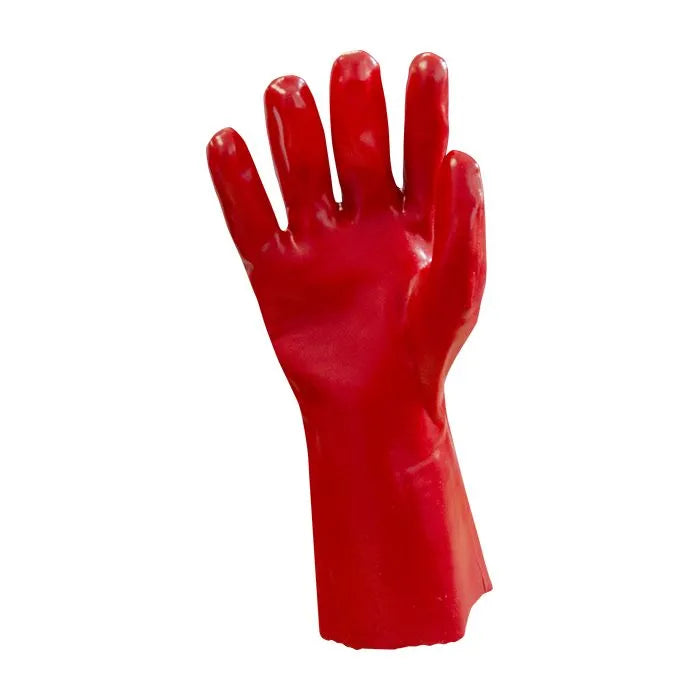 Jefferson Red PVC Gauntlet X Large