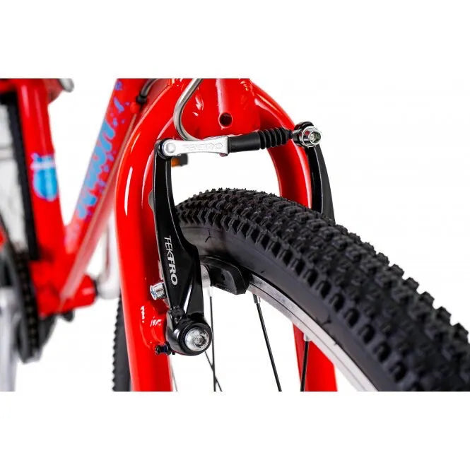 Junior Red Squish Bike 15" Frame, 26-inch Wheels for Ages 11+ | Lightweight Alloy