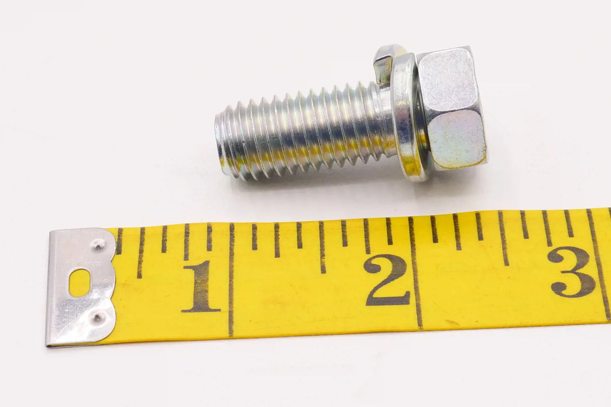 Kubota 01123-51230 Bolt, SEMS - Genuine OEM Replacement for Top Links, Frames, and 3-Point Linkage Systems